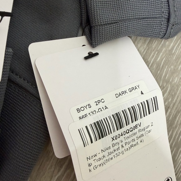 Nike Dark Gray Boys' Tracksuit - Picture 3 of 3